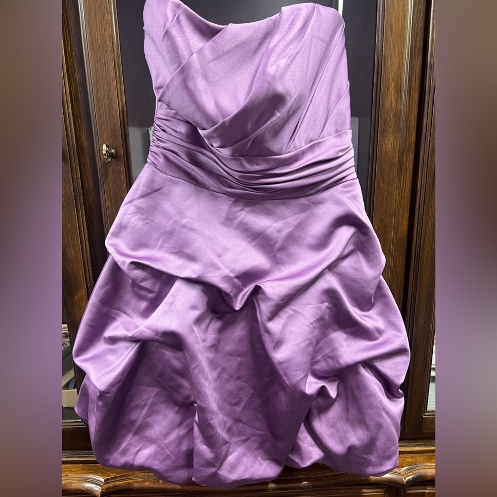 David’s Briadal Purple Fancy Dress Sz 2